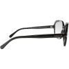 Coach HC 8192 542011 L1613 Black Plastic Square Sunglasses Grey Gradient Lens (2)