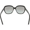Coach HC 8192 542011 L1613 Black Plastic Square Sunglasses Grey Gradient Lens (3)
