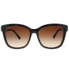 Coach HC 8219 512013 Dark Tortoise Plastic Sunglasses Brown Gradient Lens (2)