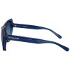 Coach HC8193 54274S Teal Glitter Cat Eye Sunglasses Blue Gradient Lenses (2)