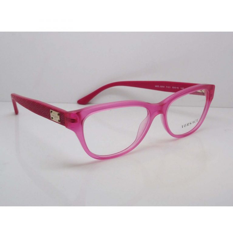 Ladies Versace 3204 5121 pink Eyeglasses Made in italy