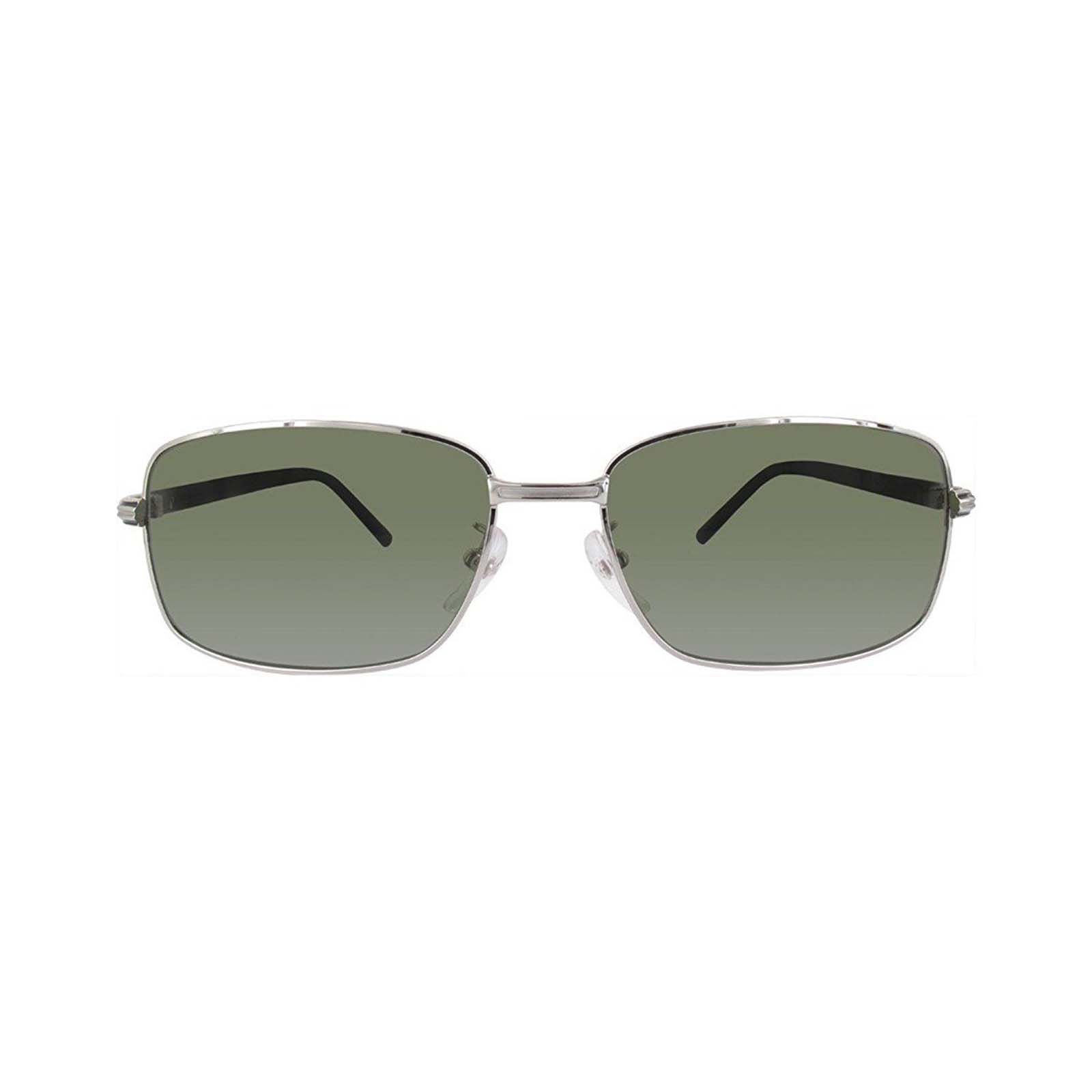 Mont Blanc Men's MB503S MB/503/S 16R Silver/Black Polarized Sunglasses ...