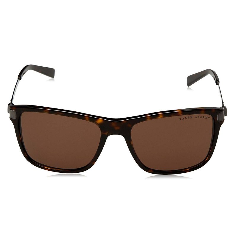 New RALPH LAUREN Dark Havana Sunglasses RL8155 5003/73 57-17-140 Brown ...