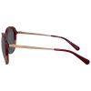 Coach Women’s HC8215 547387 57 Dark Grey Solid Metal Oval Sunglasses (3)