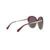 Coach Women’s HC8215 547387 57 Dark Grey Solid Metal Oval Sunglasses (4)