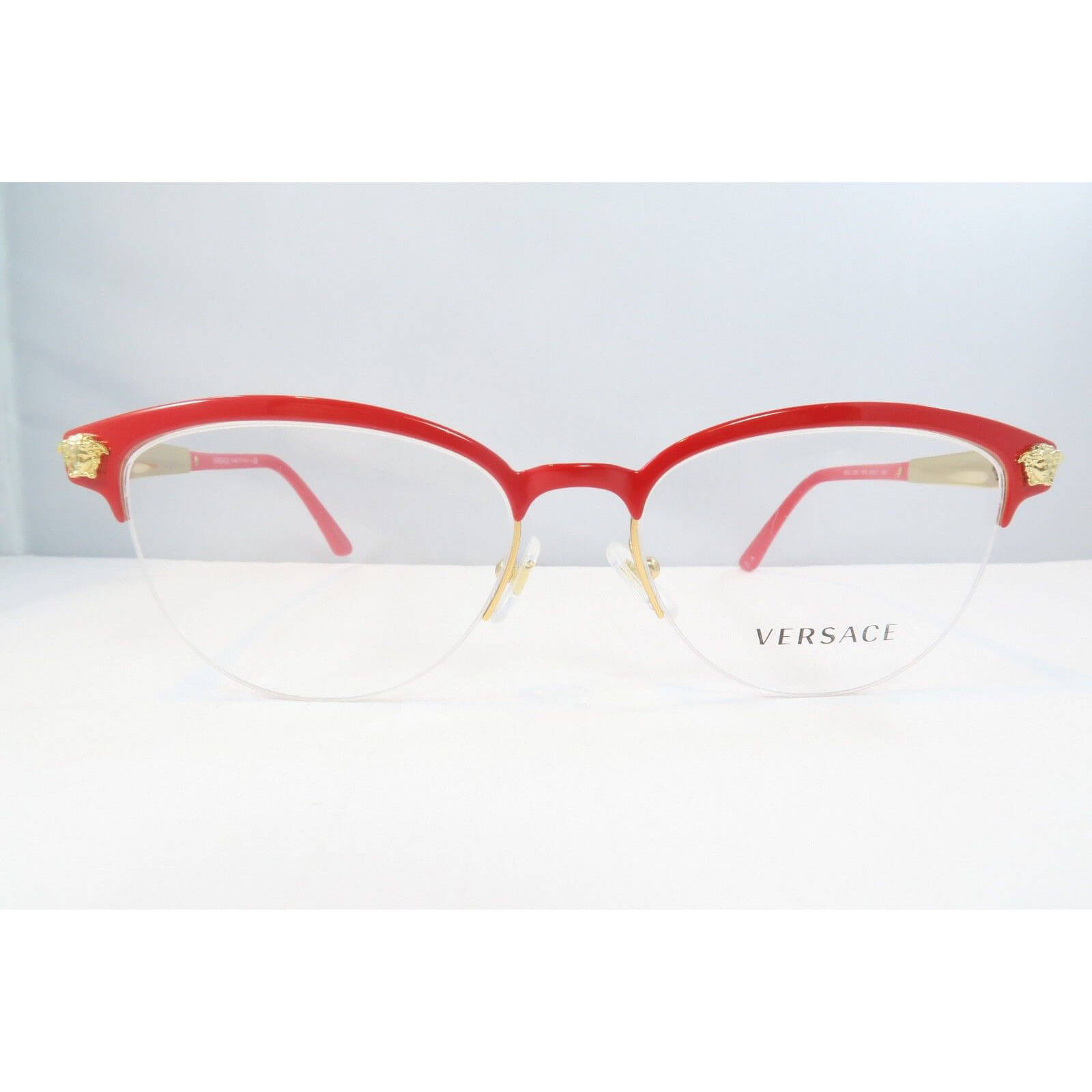 red versace eyeglasses
