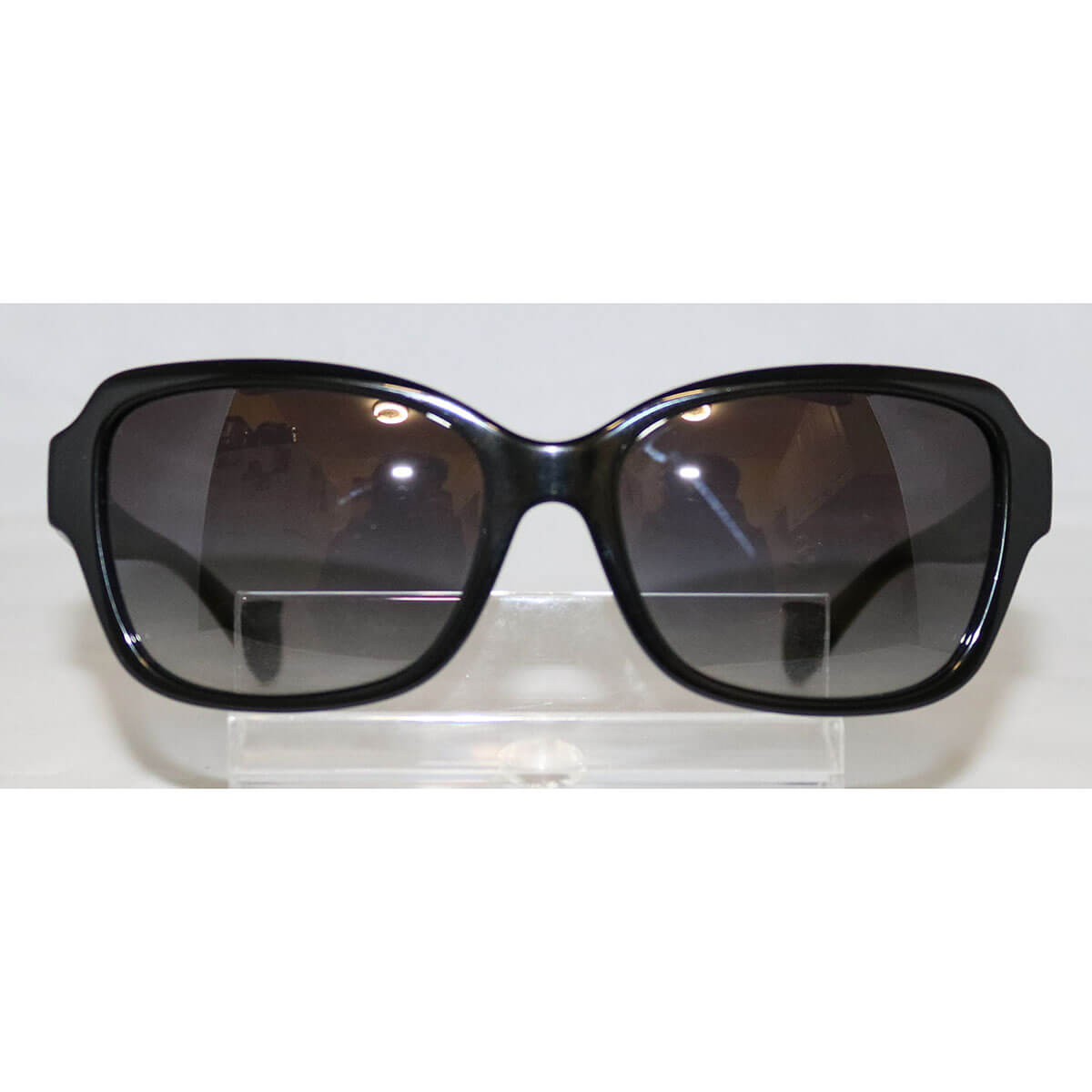 Coach Women's HC8179 L1598 500211 Black Silver Square sunglasses