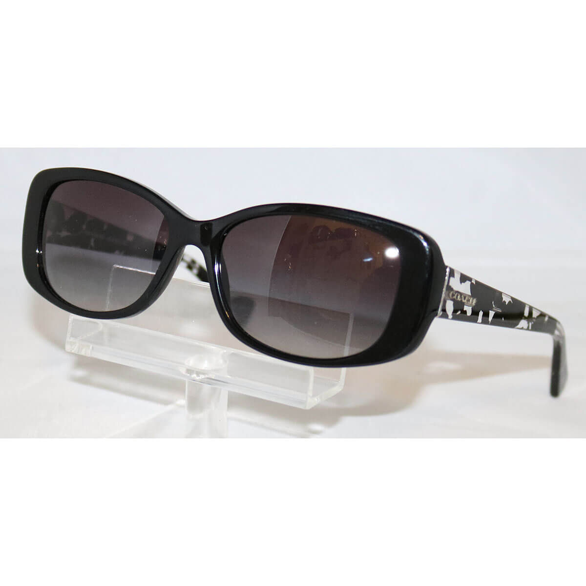 COACH HC8168 HC 8168 534811 black / Black Crystal Mosaic sunglasses
