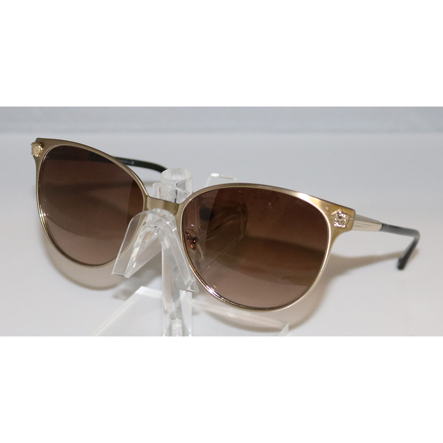 VERSACE 2168 1339/13 Brushed Gold Sunglasses