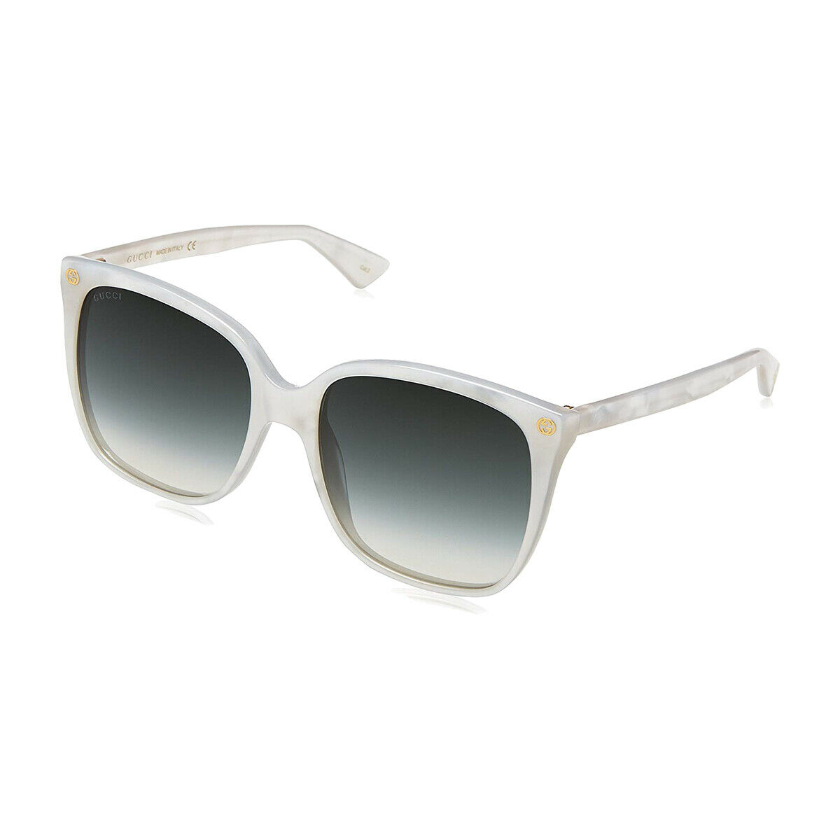Gucci GG0022S 004 White Marble Sunglasses - See My Glasses